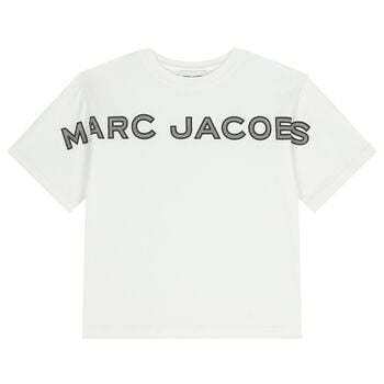 Boys White Logo T-Shirt