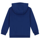 Boys Blue Sneaker Hooded Top, 1, hi-res