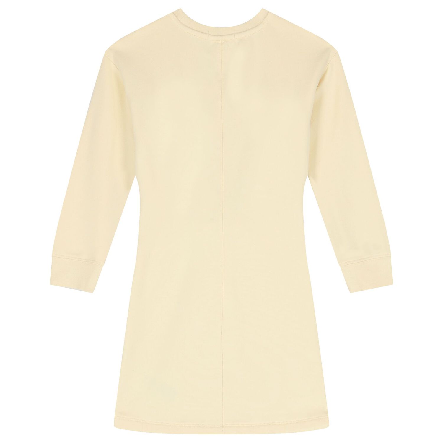 Girls Ivory Logo Dress, 1, hi-res