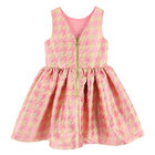 Girls Pink & Gold Dress, 1, hi-res