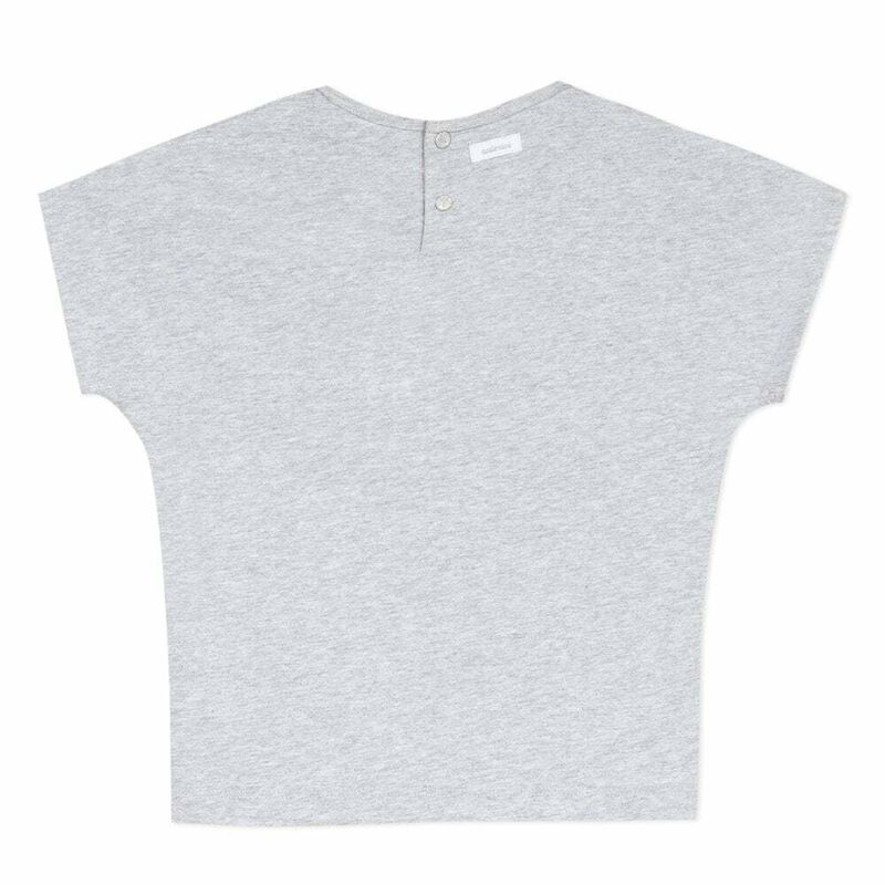 Girls Grey T-Shirt, 1, hi-res image number null