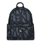 Blue & Black Logo Backpack, 2, hi-res