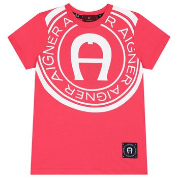 Boys Red Logo T-Shirt