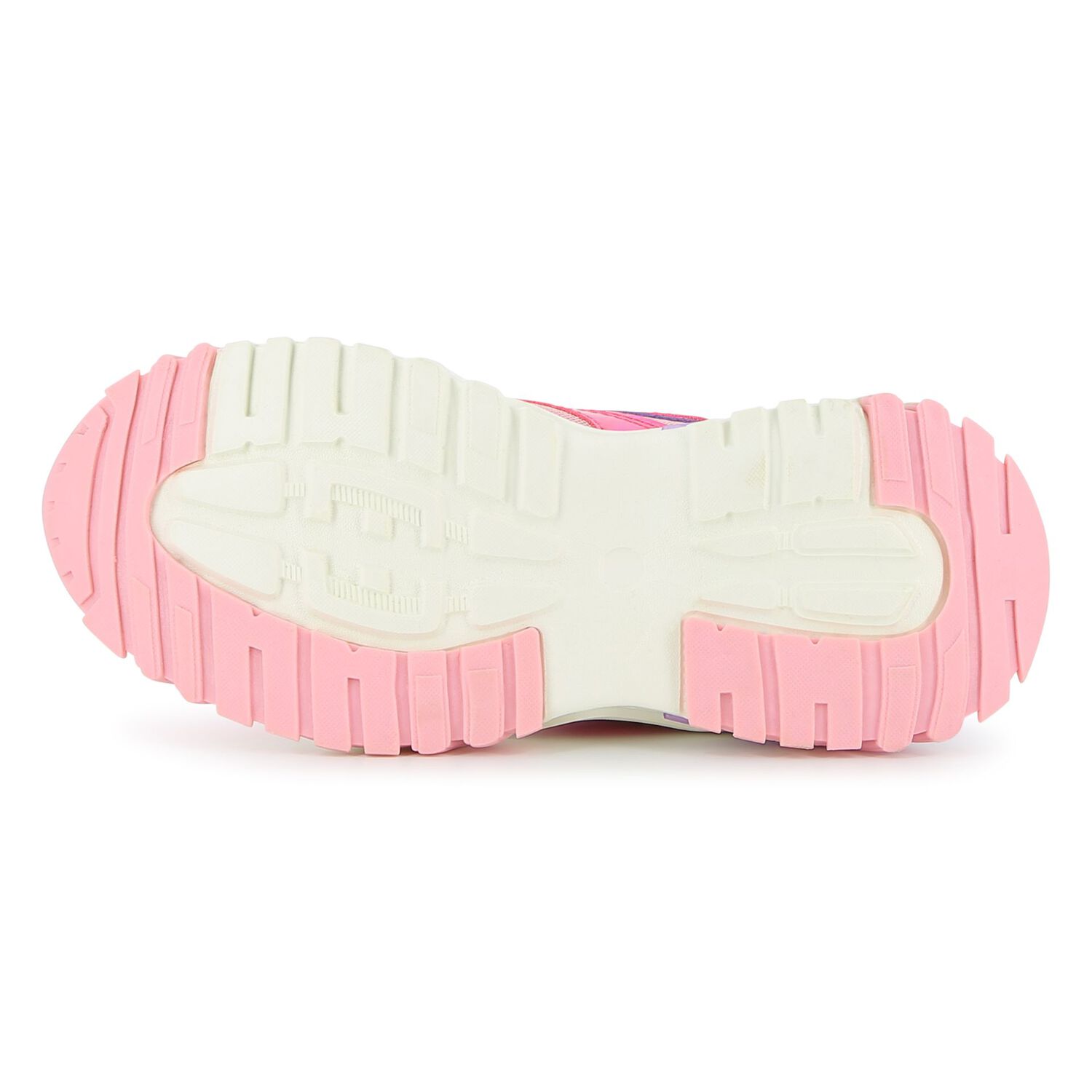 Girls Iridescent Pink Trainers, 1, hi-res