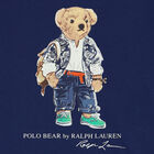 Baby Boys Navy Blue Polo Bear T-Shirt, 1, hi-res