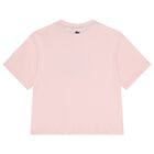 Girls Pink Logo T-Shirt, 2, hi-res