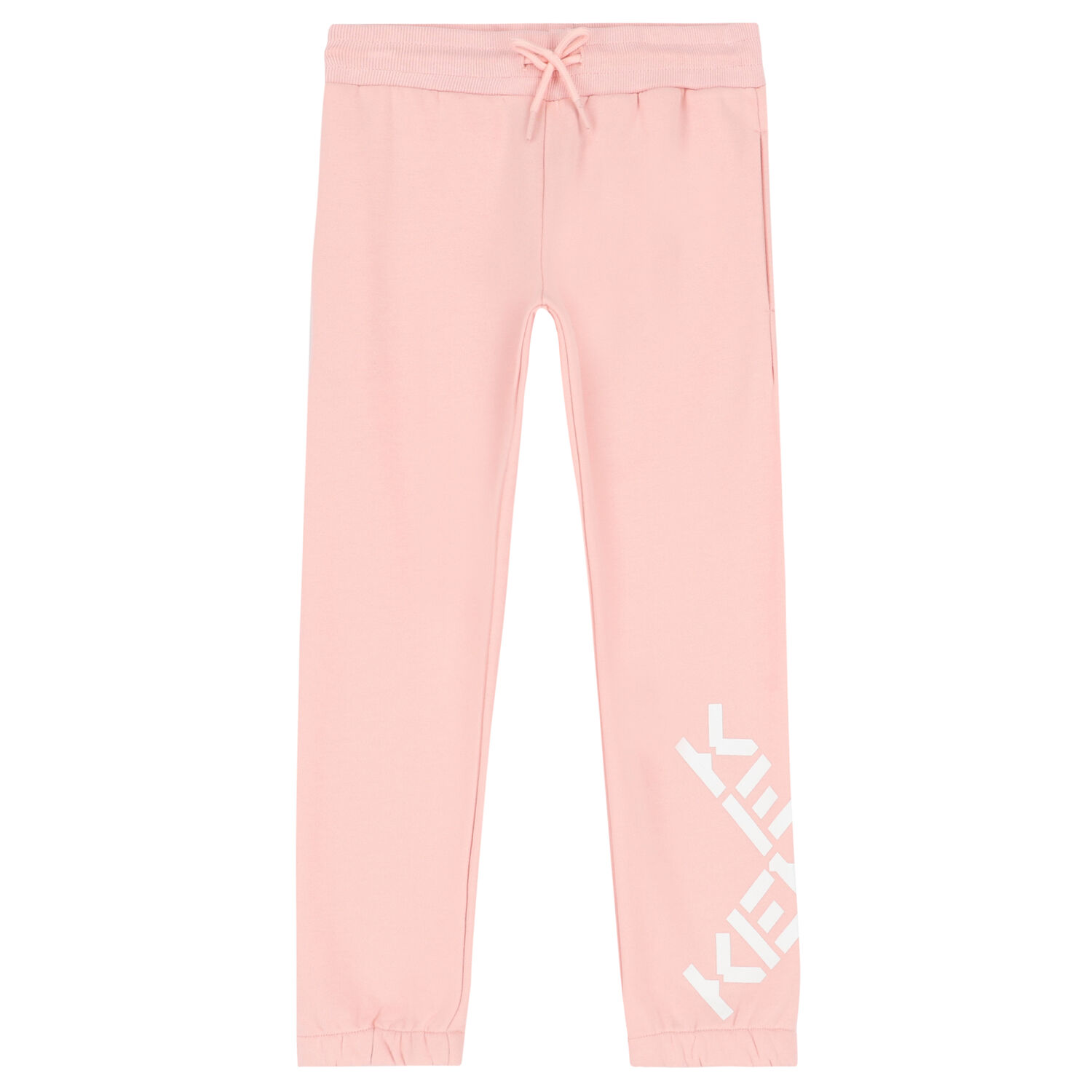 Girls Pink Logo Joggers, 1, hi-res