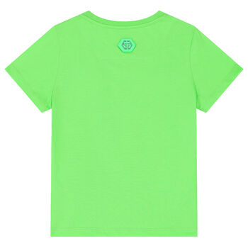 Boys Green Logo T-Shirt