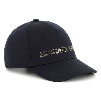Girls Navy Blue Logo Cap