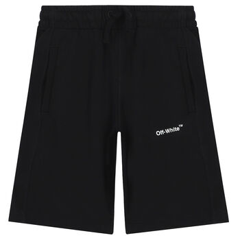 Black Logo Shorts