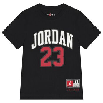 Boys Black Jordan T-Shirt