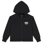Black Teddy Bear Logo Tracksuit, 1, hi-res