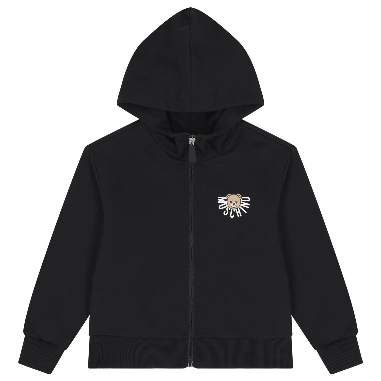 Black Teddy Bear Logo Tracksuit, 1, hi-res