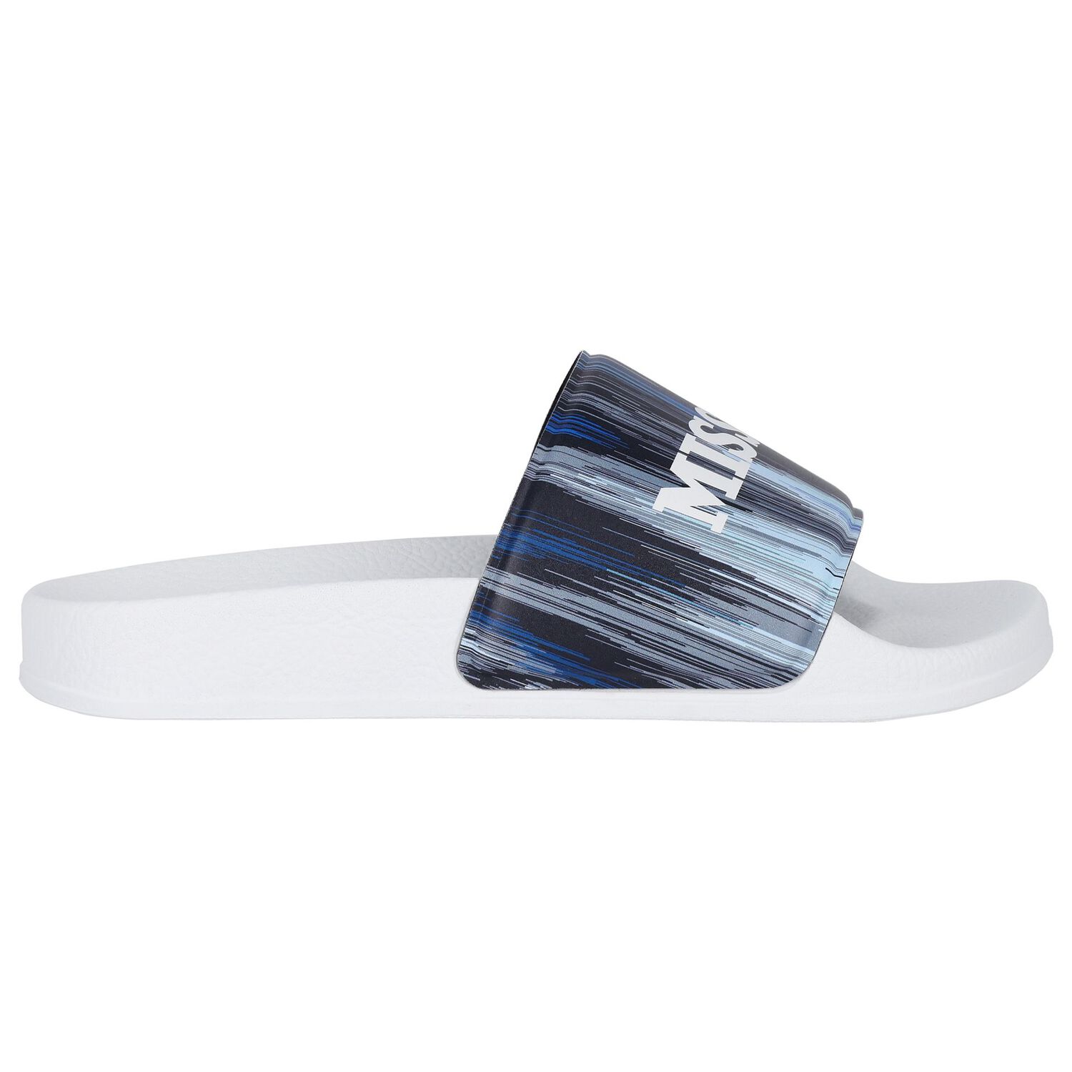 Navy Blue & White Logo Zigzag Sliders, 1, hi-res image number null