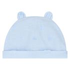 Baby Boys White & Blue Trousers Set, 1, hi-res