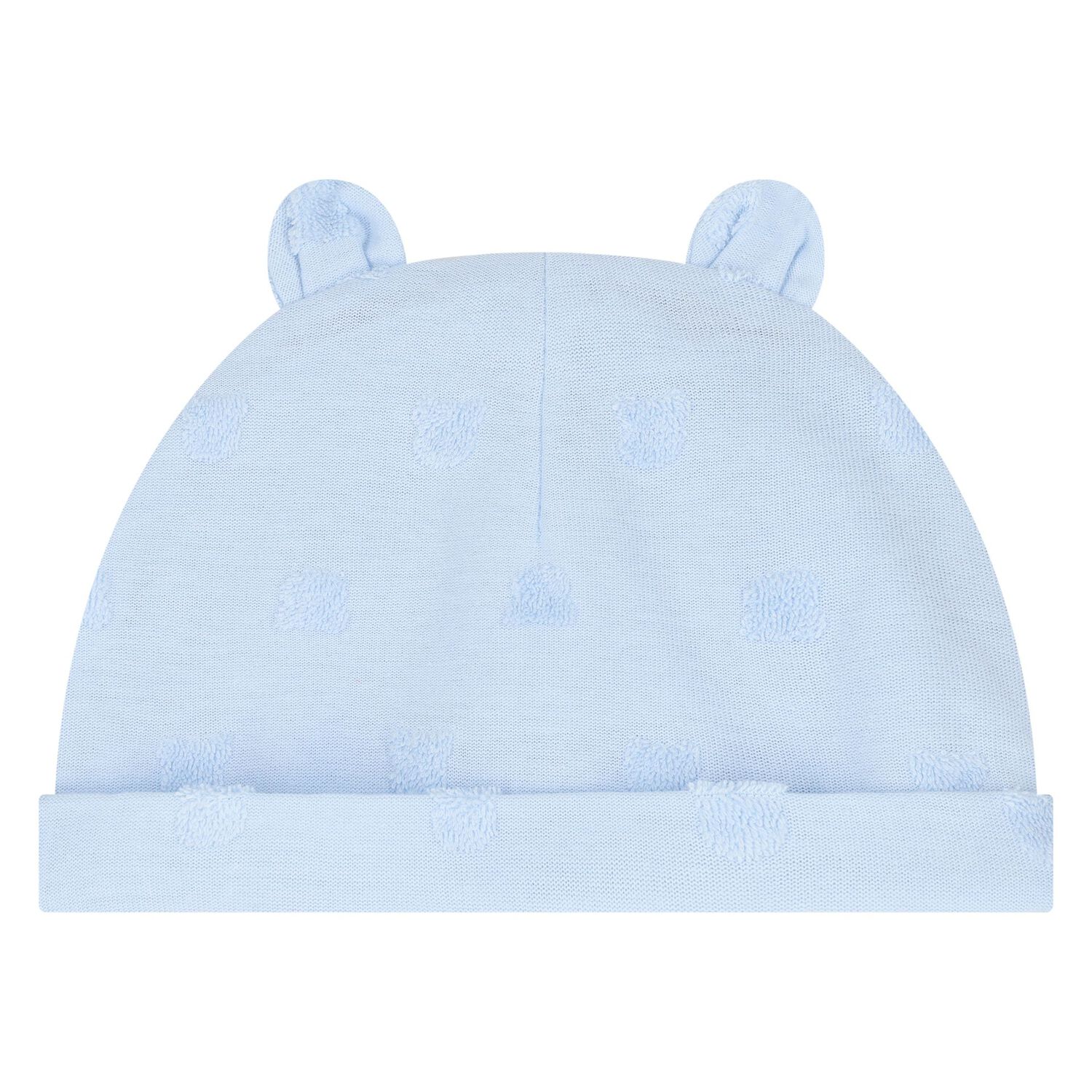 Baby Boys White & Blue Trousers Set, 1, hi-res