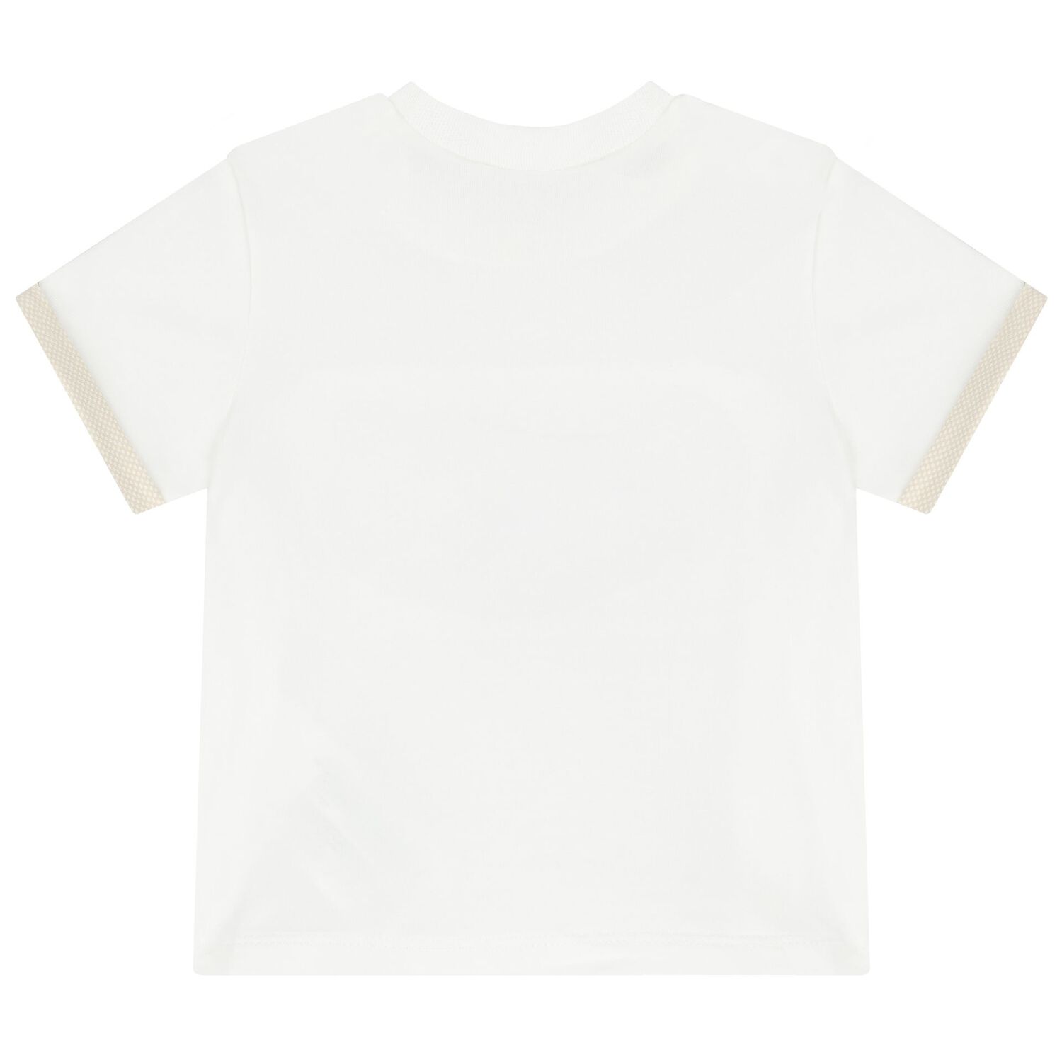 Baby Boys White & Beige Cotton Shorts Set ( 2-Pack ), 2, hi-res image number null