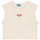 Girls Ivory Logo Shorts Set, 1, hi-res