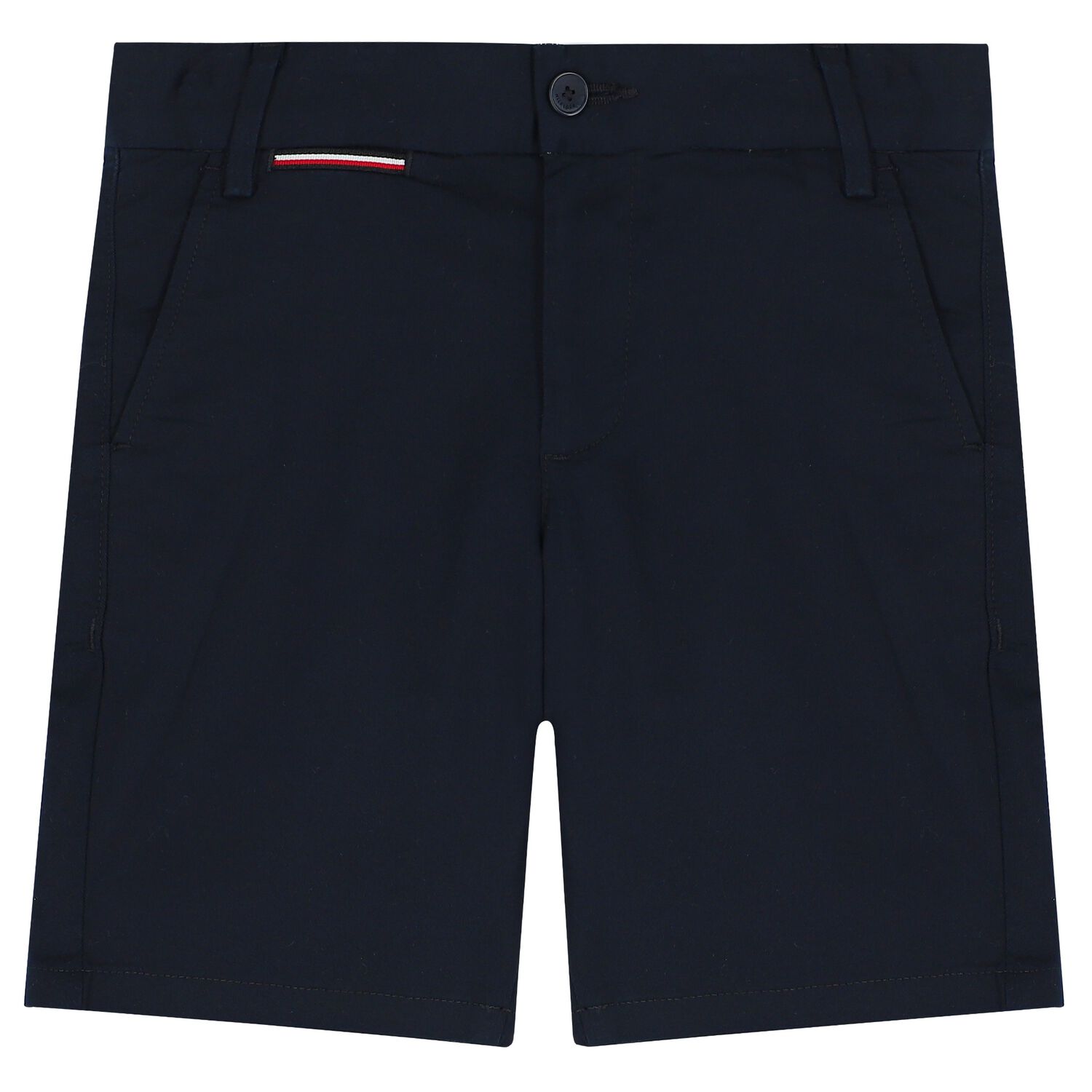 Boys Navy Blue Chino Shorts, 2, hi-res image number null