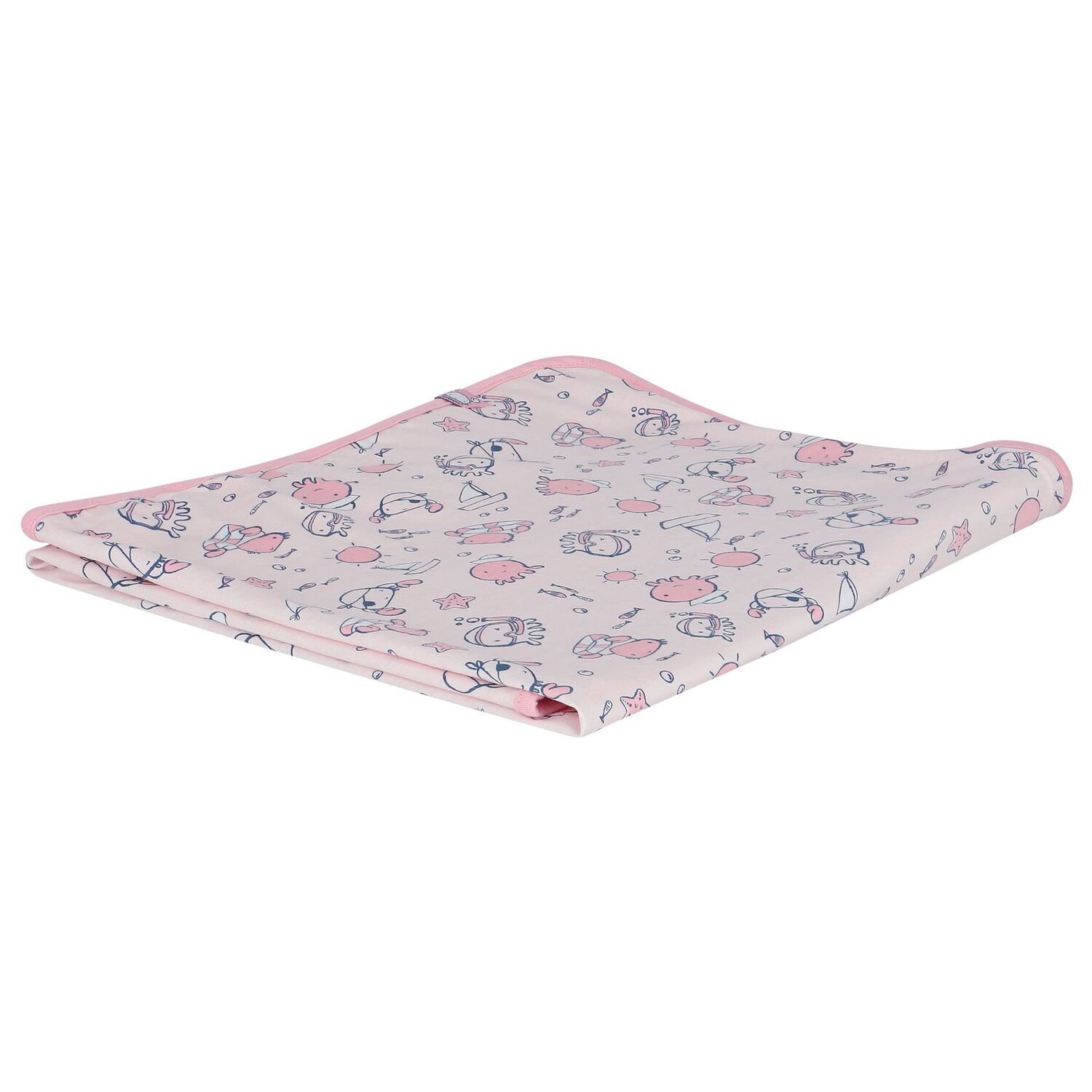 Baby Girls Pink Blanket, 1, hi-res