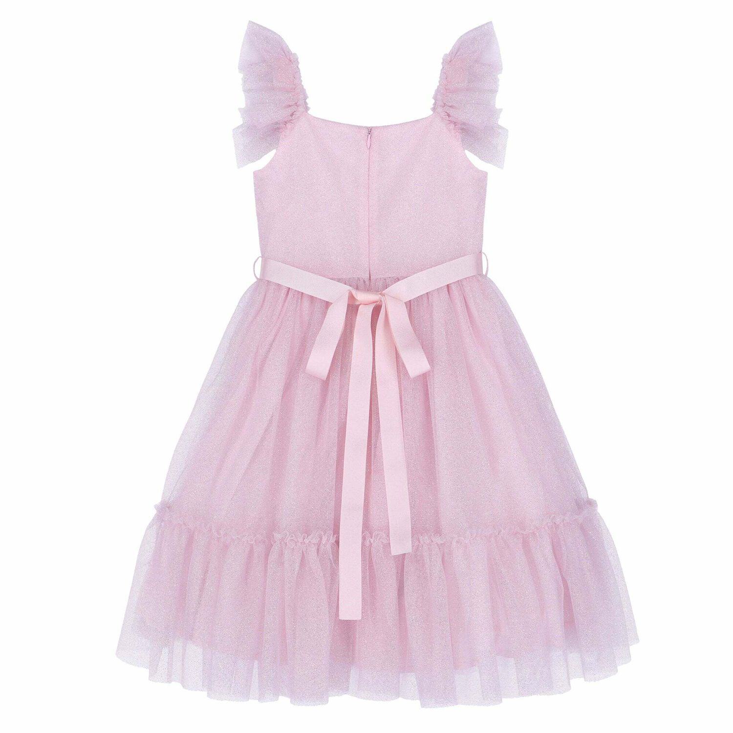 Girls Pink Embellished Dress, 1, hi-res image number null