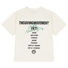 Ivory Logo Oversized Fit T-Shirt, 1, hi-res