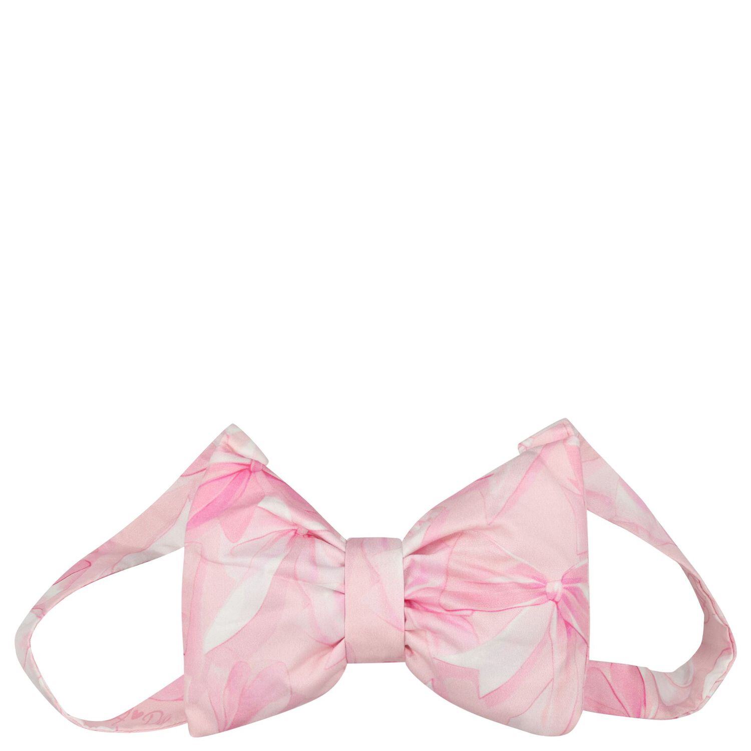 Girls Pink Bow Handbag, 1, hi-res