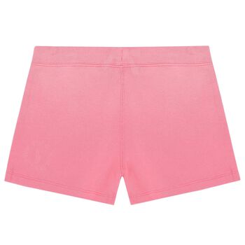 Girls Pink Logo Shorts