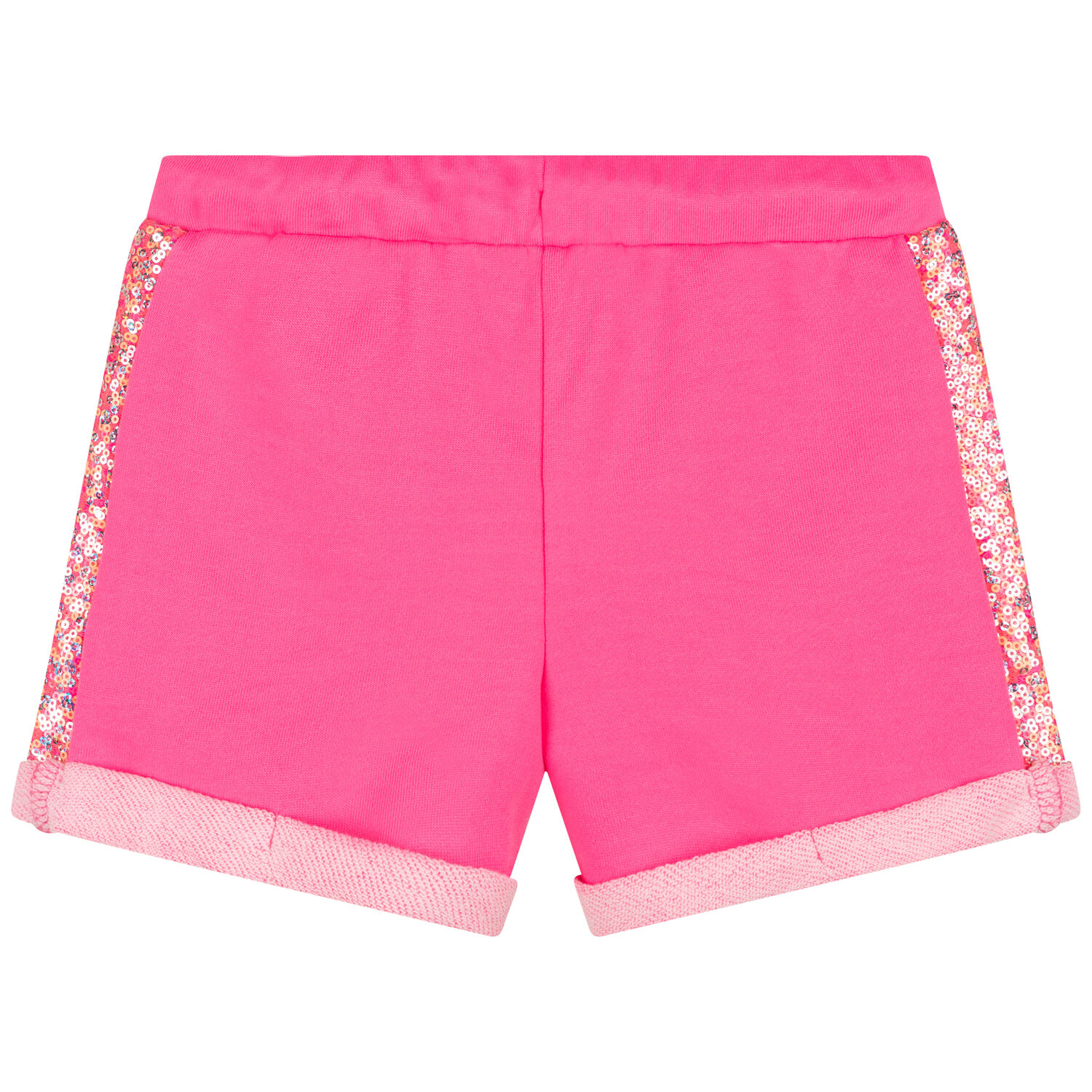 Girls Pink Embellished Shorts, 1, hi-res