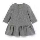 Younger Girls Grey Dress, 1, hi-res