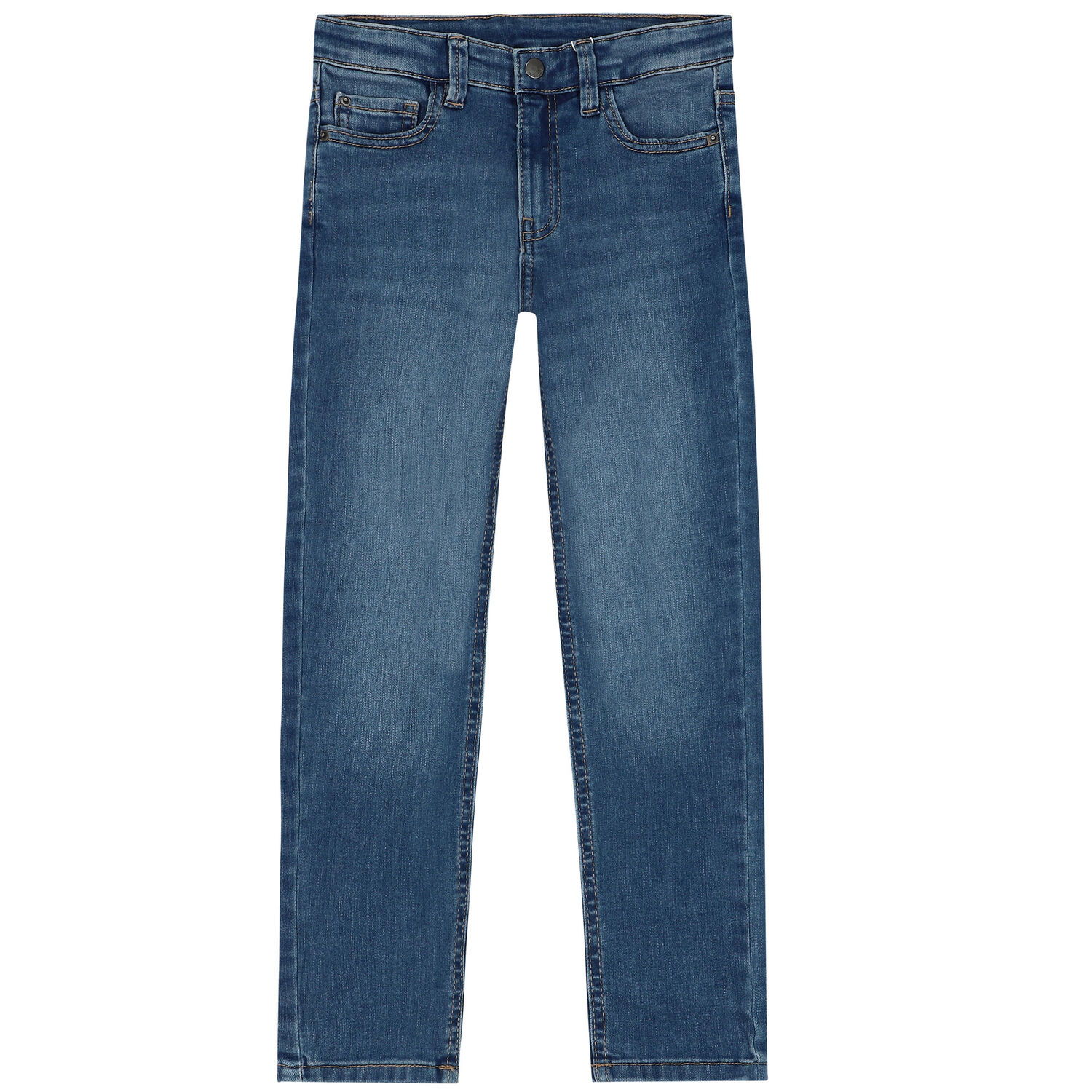 Boys Blue Denim Jeans, 1, hi-res image number null