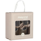 Baby Girls Gold Bow Pre Walker Shoes, 4, hi-res