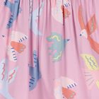 Girls Pink Birds Skirt, 1, hi-res