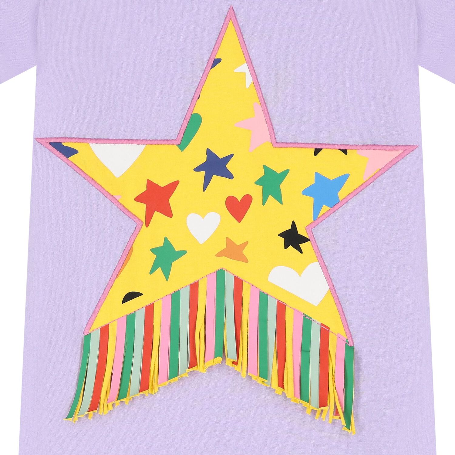 Girls Purple Star Dress, 1, hi-res image number null