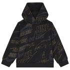 Boys Black Logo Tracksuit, 1, hi-res