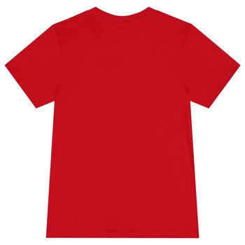 Boys Red Logo T-Shirt