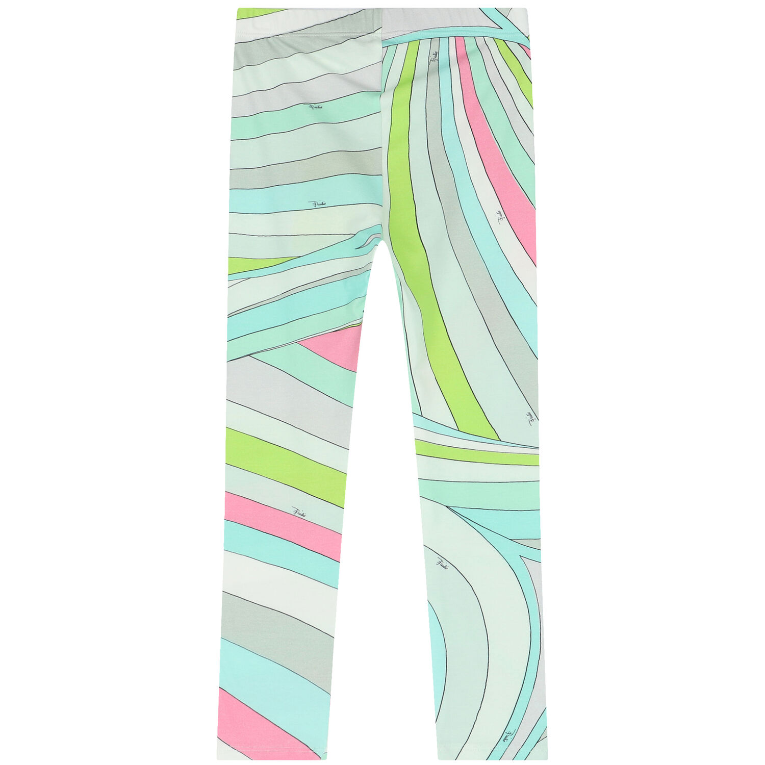 Girls Multi-Coloured Iride Pastel Leggings, 2, hi-res