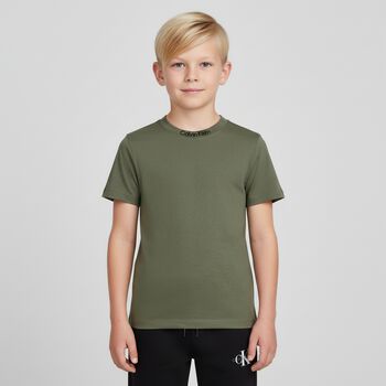 Boys Black & Green Logo T-Shirts ( 2-Pack )