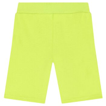 Boys Green Teddy Bear Shorts