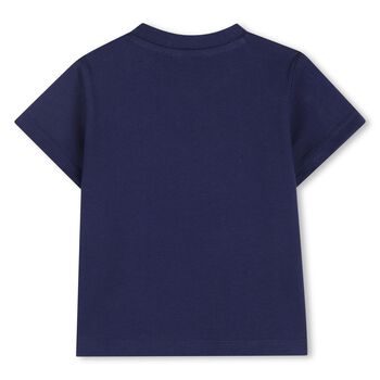 Younger Navy Blue Tiger Logo T-Shirt