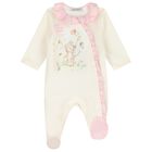 Baby Girls Ivory & Pink Leopard Babygrow Gift Set, 1, hi-res