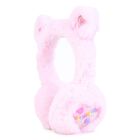 Girls Pink Faux Fur Earmuffs, 1, hi-res