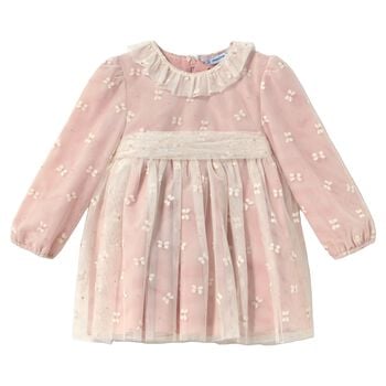 Younger Girls Pink Tulle Dress