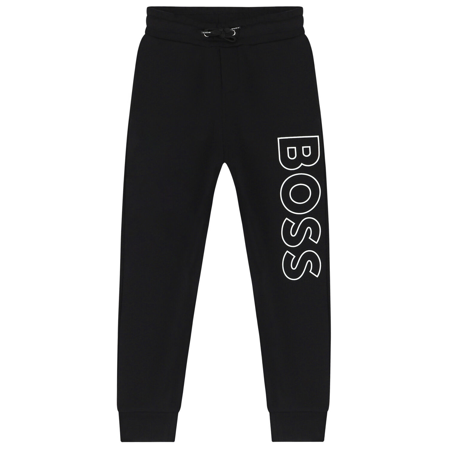 Boys Black Logo Joggers, 2, hi-res image number null