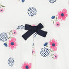 Girls White Floral Dress, 1, hi-res