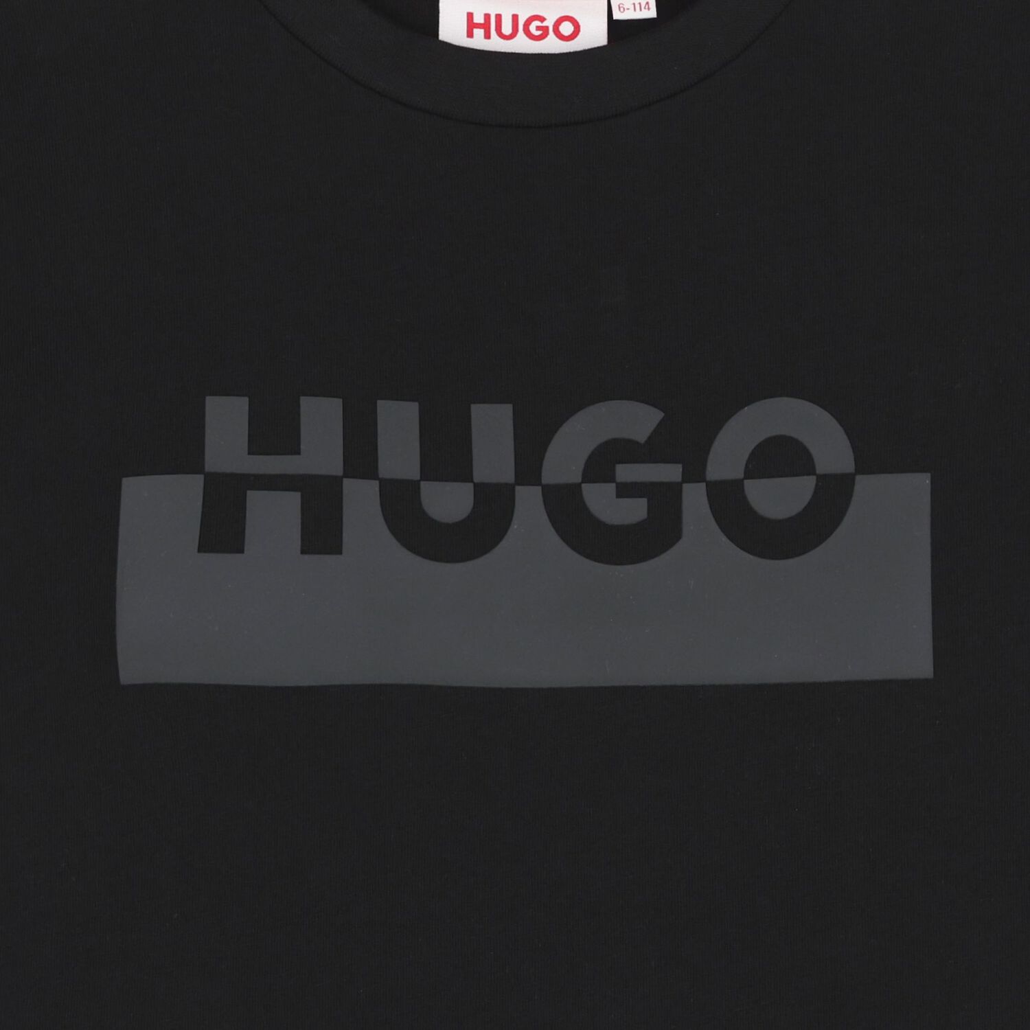 Boys Black Logo T-Shirt, 1, hi-res image number null