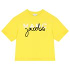 Boys Yellow Logo T-Shirt, 2, hi-res