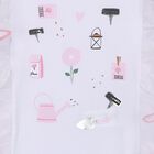 Girls White & Pink Top, 1, hi-res