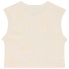 Girls Ivory Logo Shorts Set, 1, hi-res