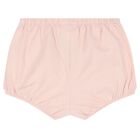 Baby Girls White & Pink Shorts Set (4 Piece), 1, hi-res